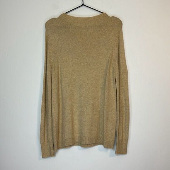 Chico’s Leopard Embroidered Crew Neck Sweater 1/M - Picture 4 of 6